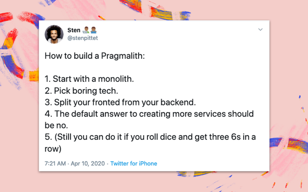 How to build a Pragmalith