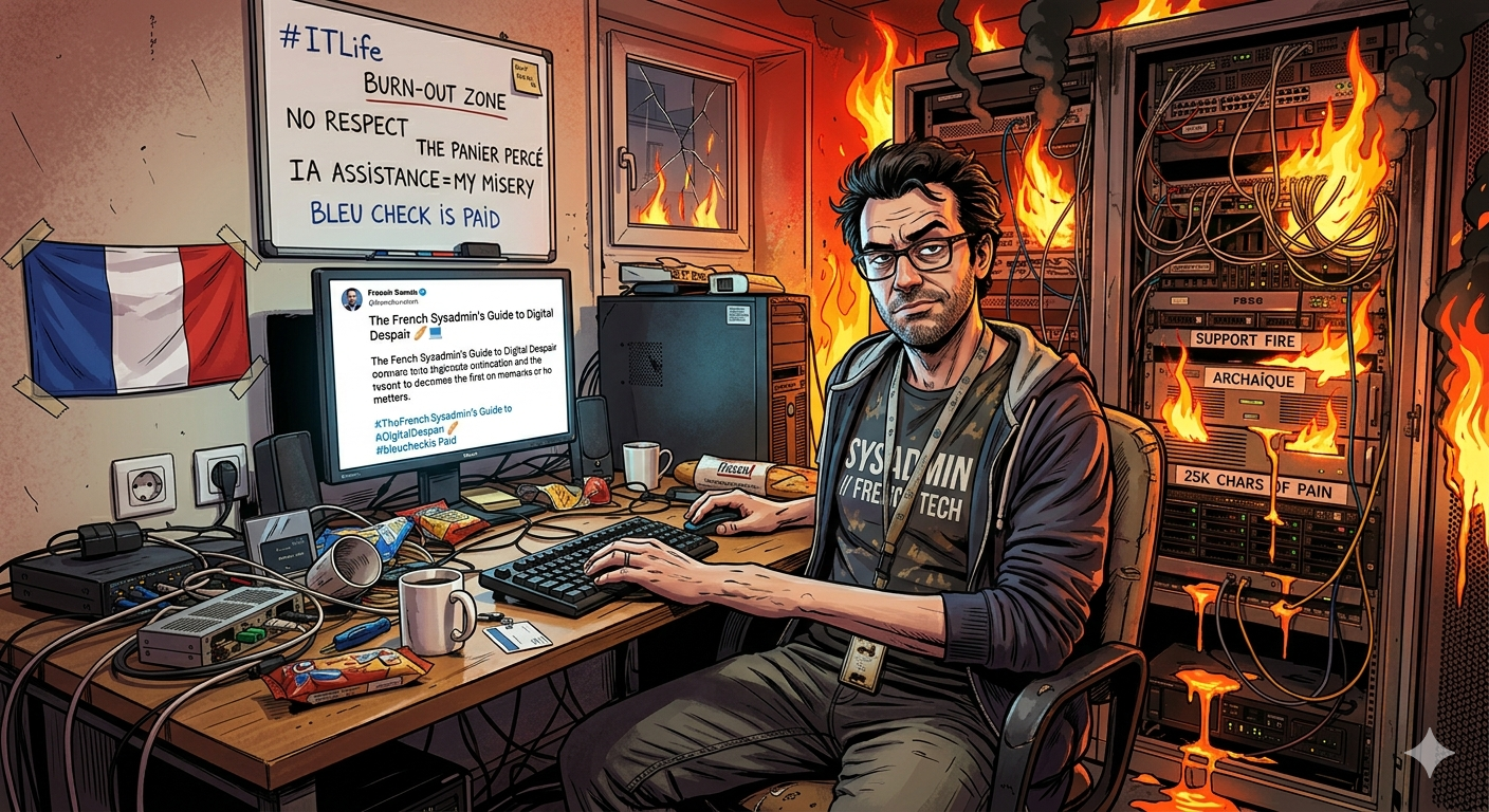 The French Sysadmin’s Guide to Digital Despair 🥖