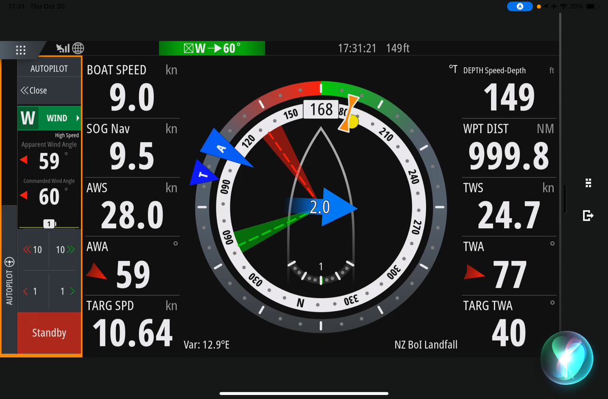 Fiji to New Zealand: Day 1