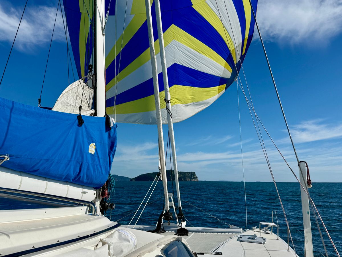 Huruhi Harbour, Great Mercury Island (Ahuahu)