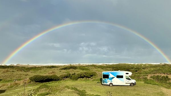 Camping on the North Island
