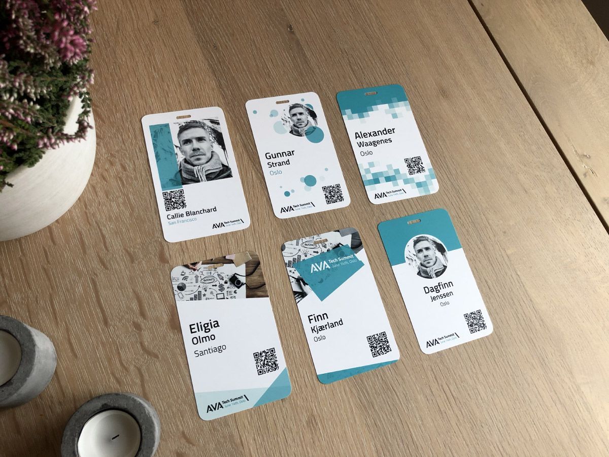 Paper badge