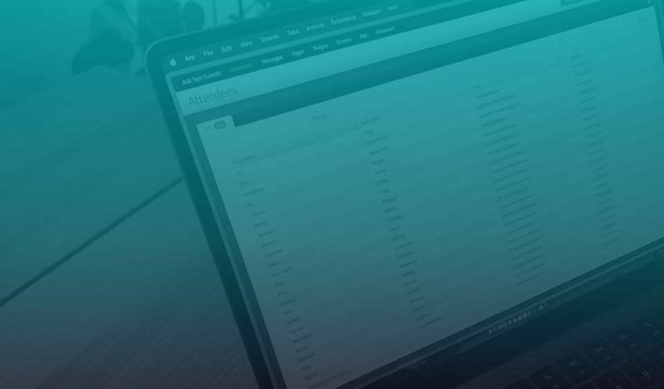 Attendee search