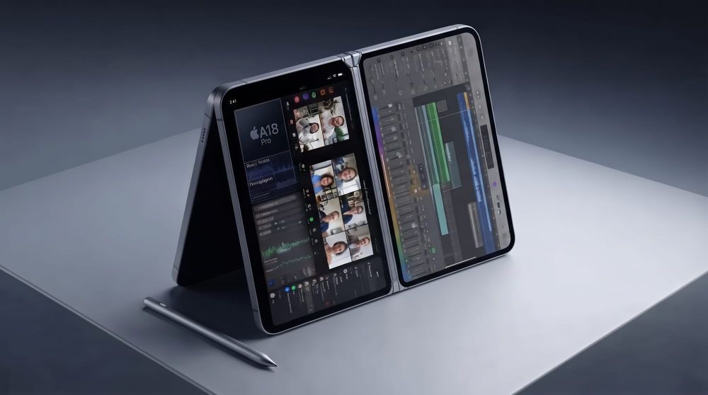 Apple presenta el iPhone Duo: su primer smartphone con pantalla plegable y potencia Pro