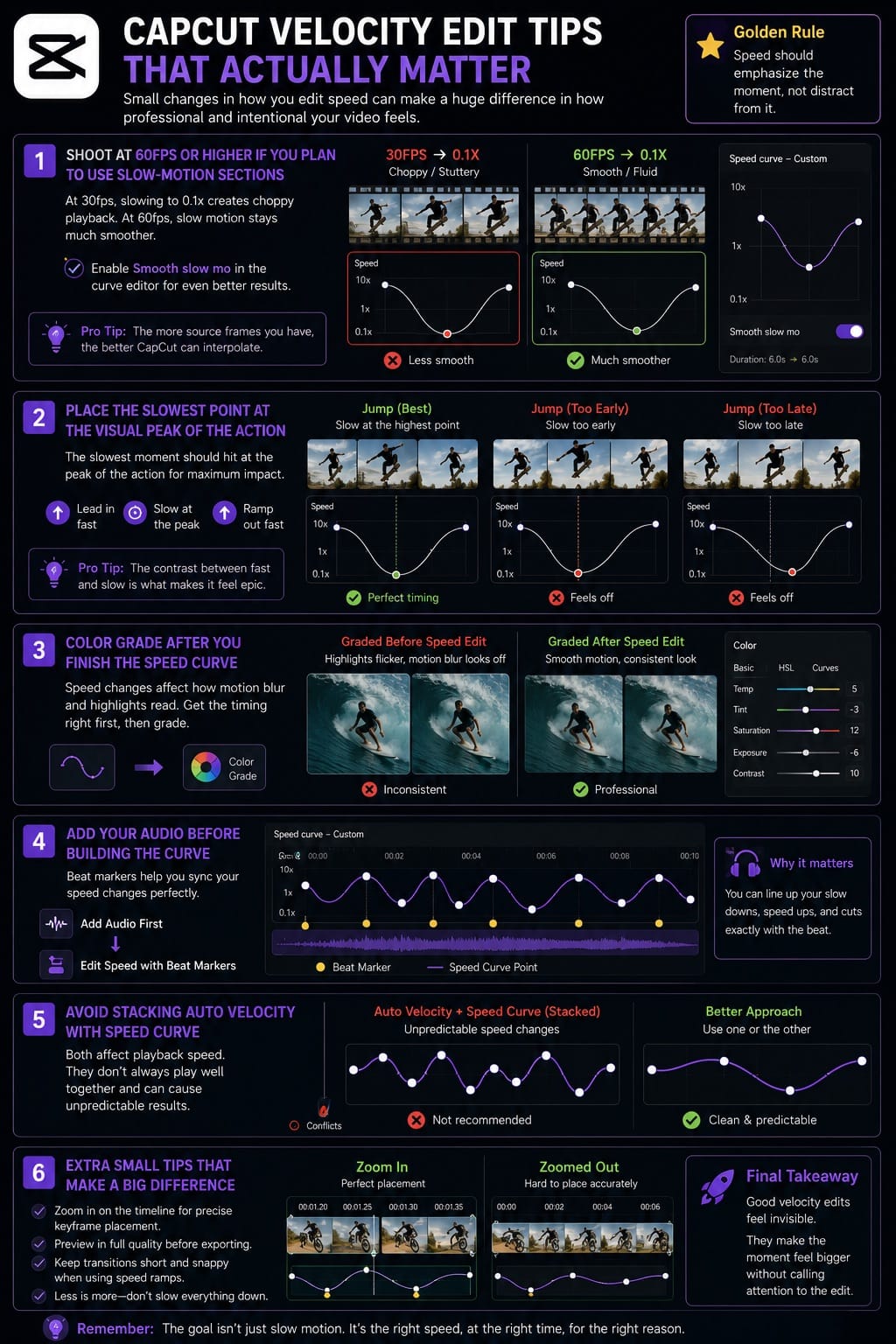 CapCut Velocity Edit Tips That Actually Matter