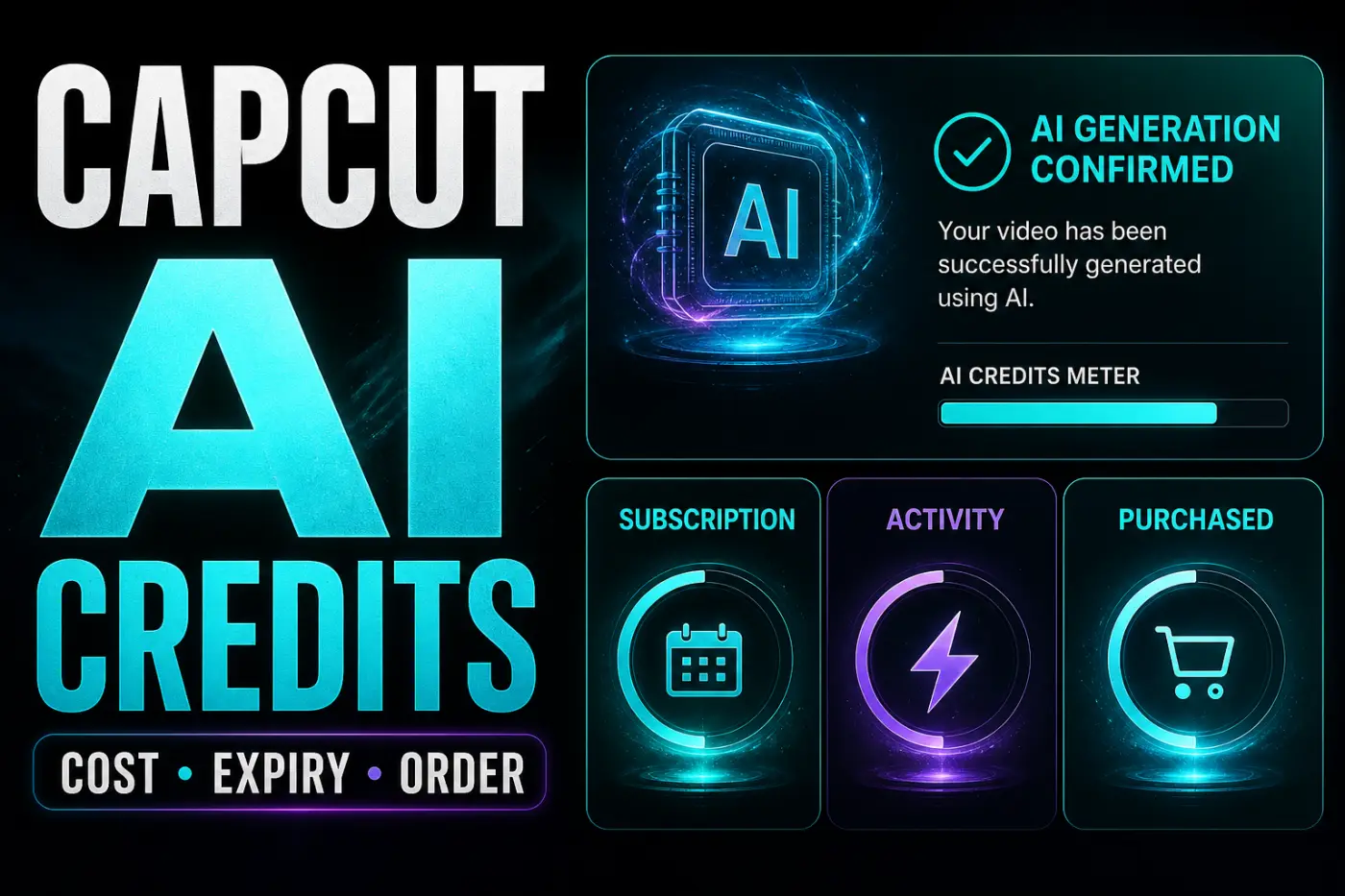 CapCut AI Credits: How They Work and What Uses Them