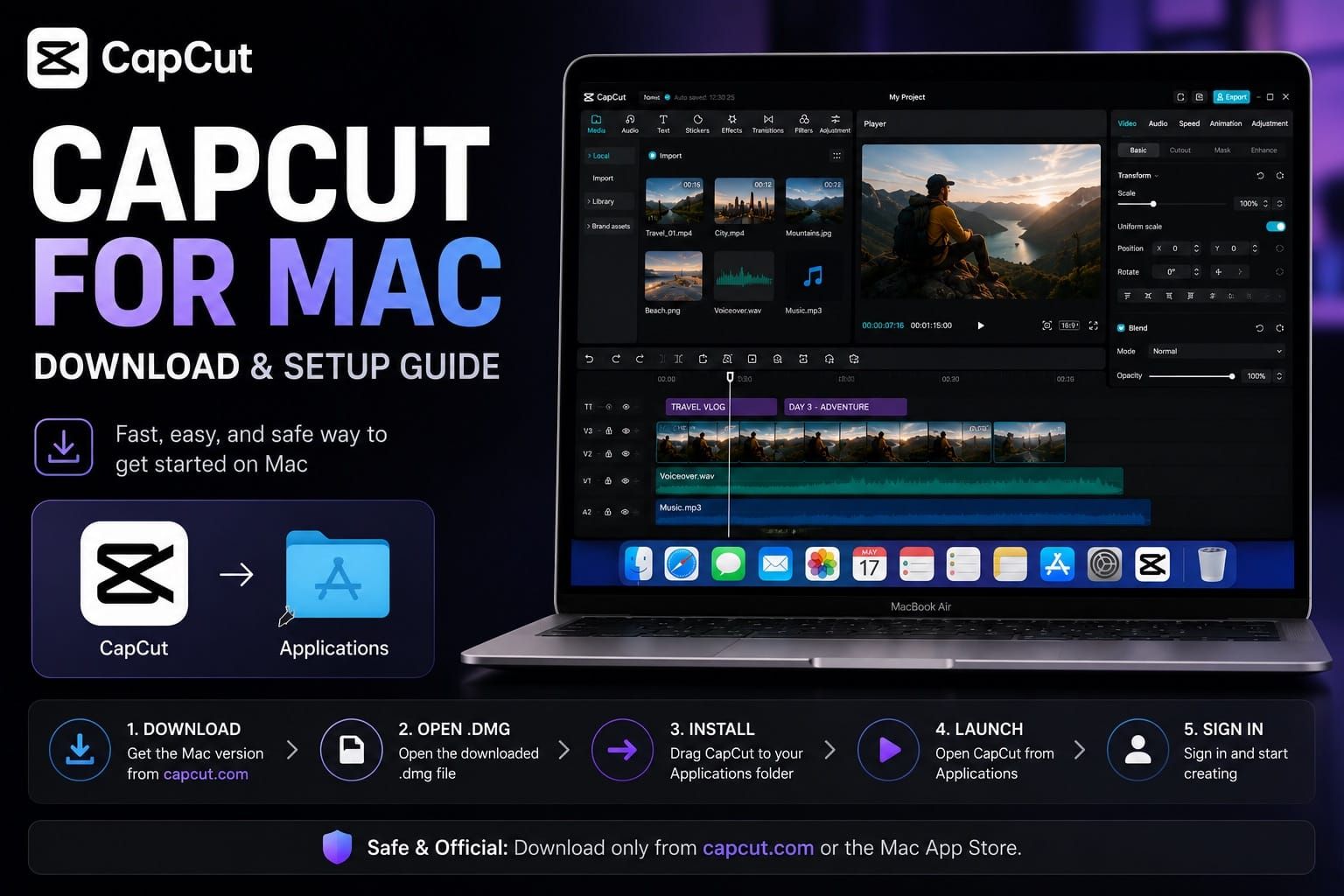 CapCut for Mac: Download and Setup Guide