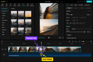 15 Best CapCut Transitions to Try in 2026 tutorial screenshot-style visual