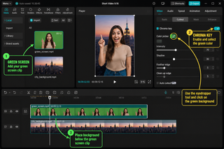 CapCut Green Screen Tutorial: Chroma Key Done Right tutorial screenshot-style visual