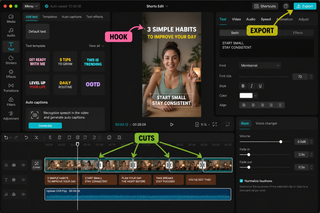 How to Edit a TikTok in CapCut From Start to Finish tutorial screenshot-style visual