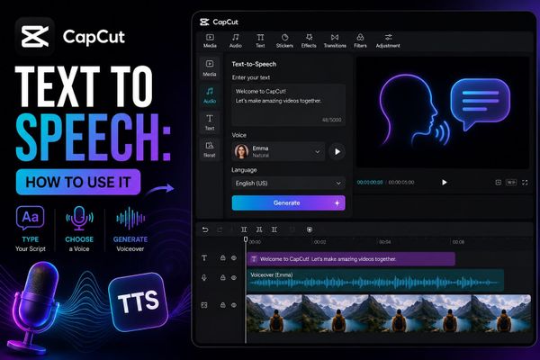 CapCut Text to Speech: How to Use It