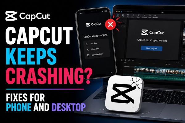 CapCut keeps crashing: fixes for phone and desktop