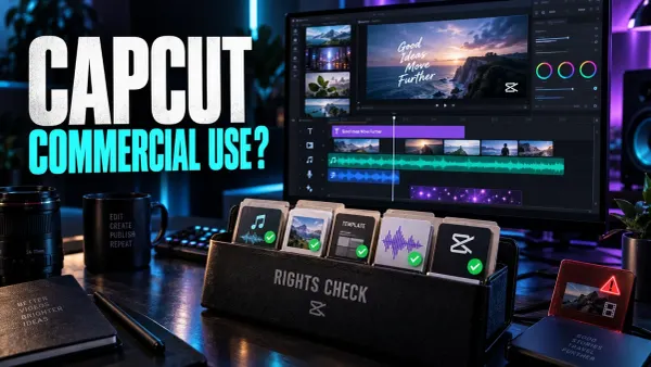 CapCut commercial use rights checklist for ads and client video projects