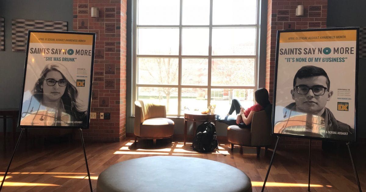 How One College Created a Student-Driven NO MORE Campaign for Sexual Assault Awareness Month