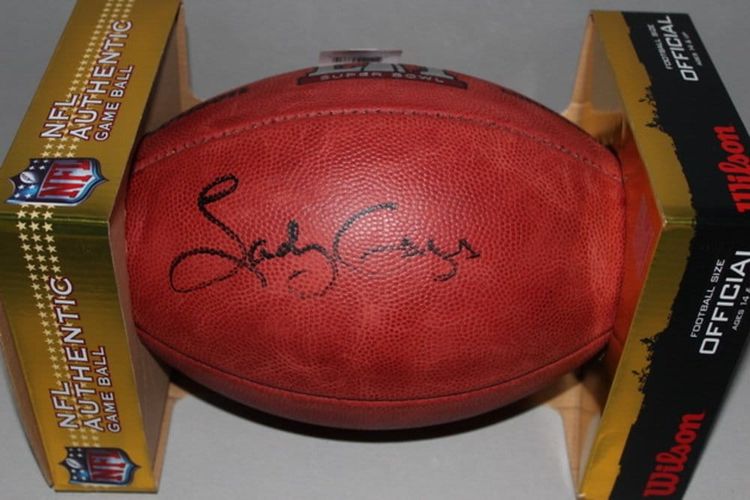 A Lady Gaga Autographed Super Bowl LI Game Ball Could Be Yours!