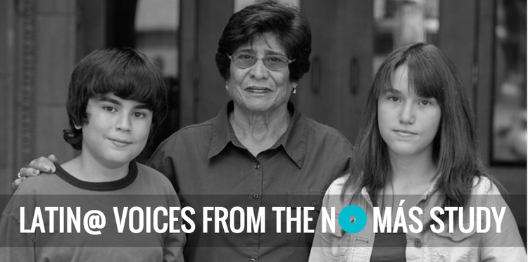 Spotlight: Latin@ Voices from the “NO MÁS Study”