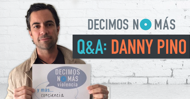 Danny Pino says "NO MÁS"