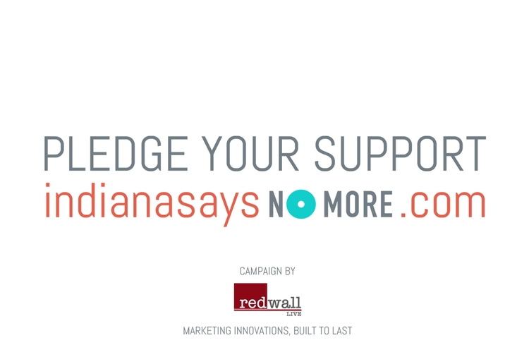 Local NO MORE Campaign Launched Sept. 7 2012: Indiana Says NO MORE