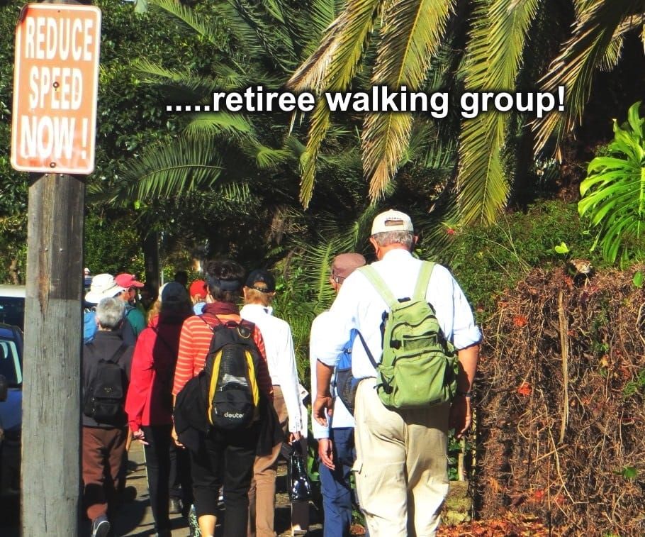 Walkers like the Ramblers are actually very endurance fit.