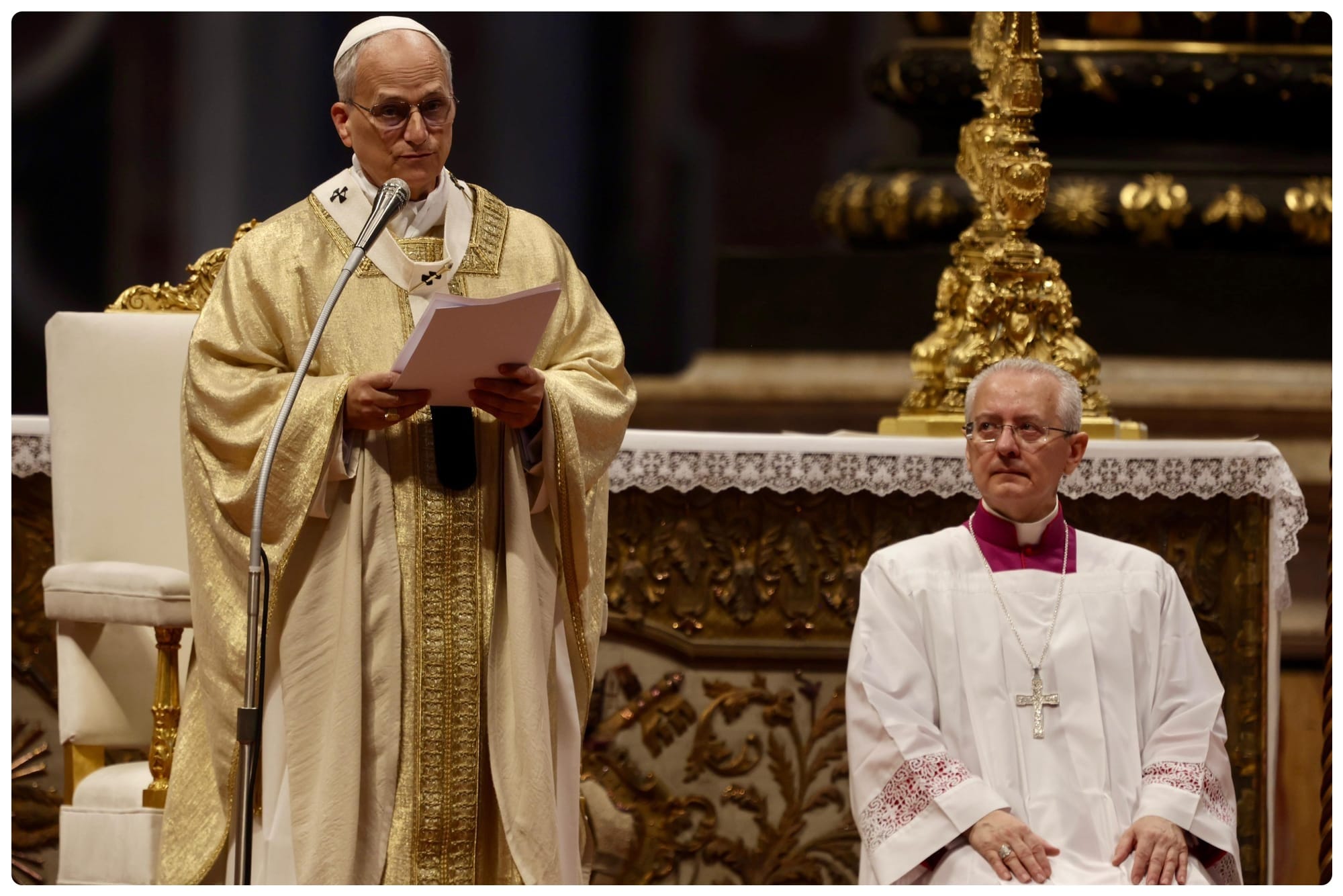 pápa, Leó, Mária, Erzsébet, Magnificat