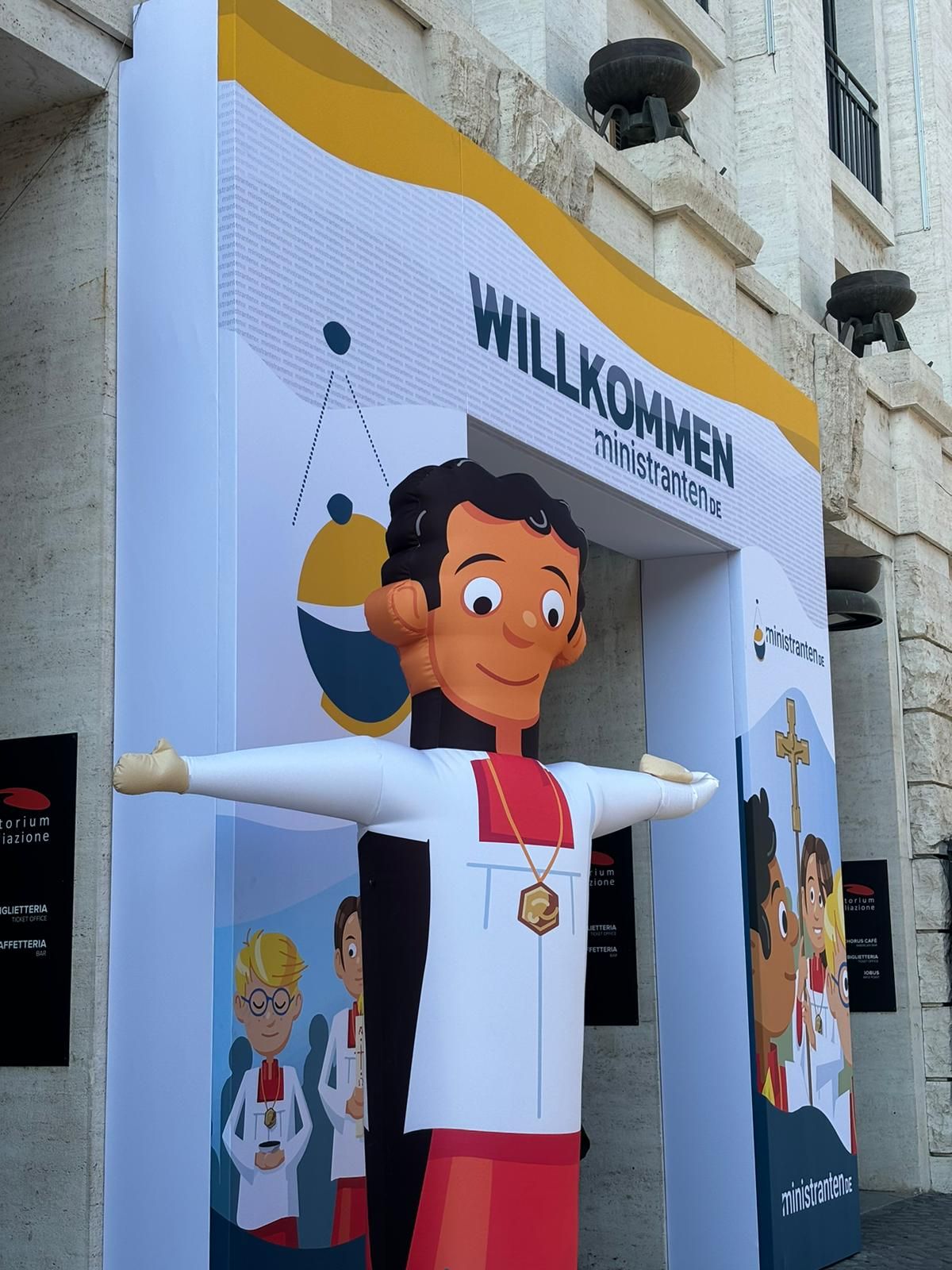 „Veled vagyok” - 13. Nemzetközi Ministráns Zarándoklat Rómában