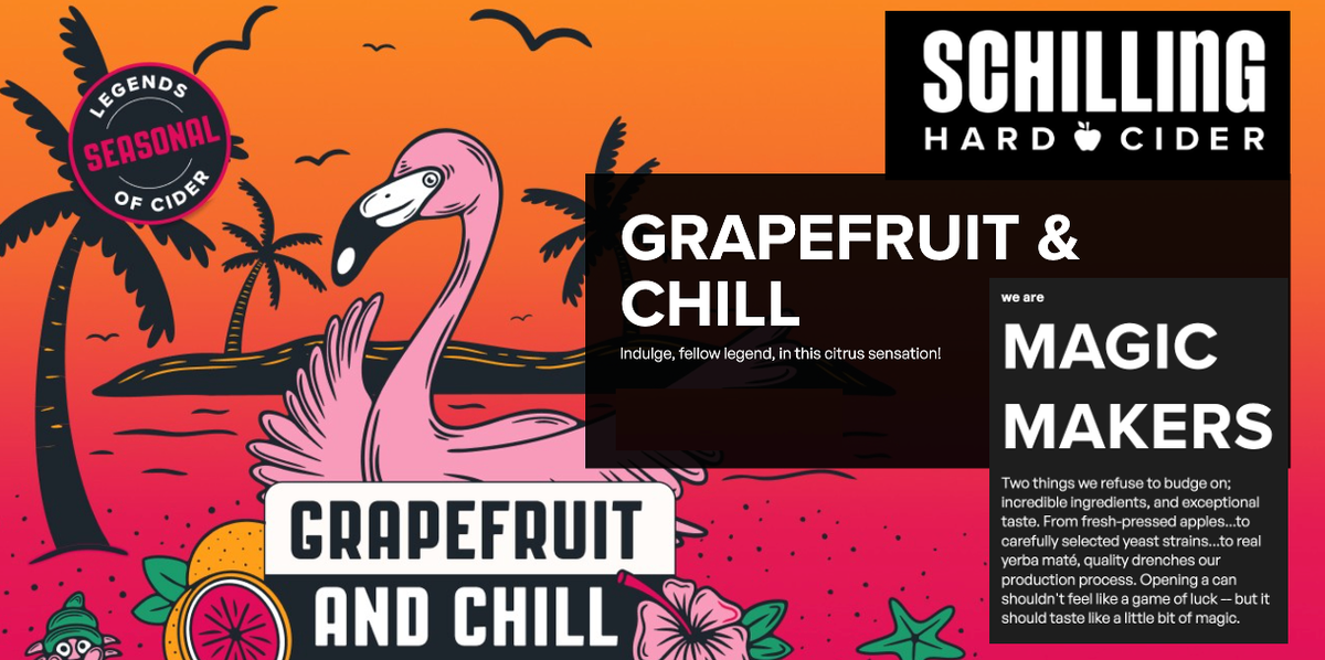 Sipping: Schilling Ciders - Ciders Meet Attitude