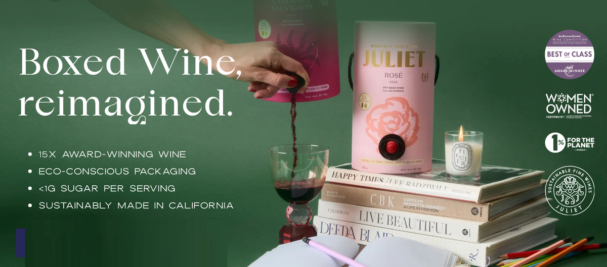 Sipping: Juliet Wines: Think Inside the Box