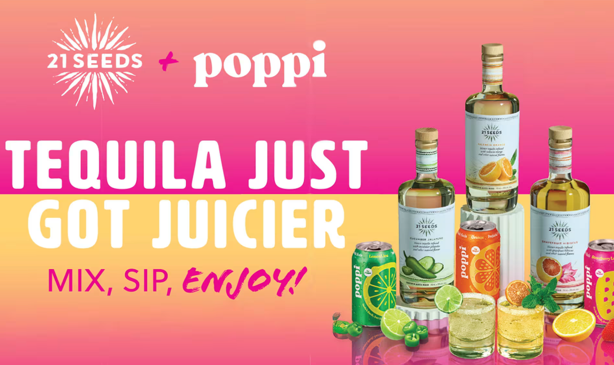 Sipping: Bring your friends along to meet your new SituationSip: 21 Seeds + Poppi