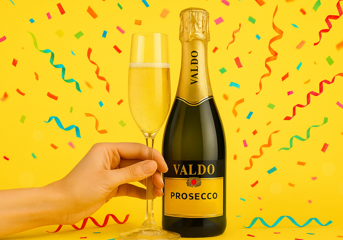 Sipping: Pop. Fizz. Valdo.