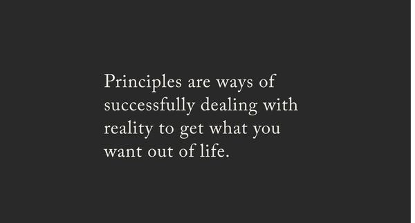 Principles by Ray Dalio