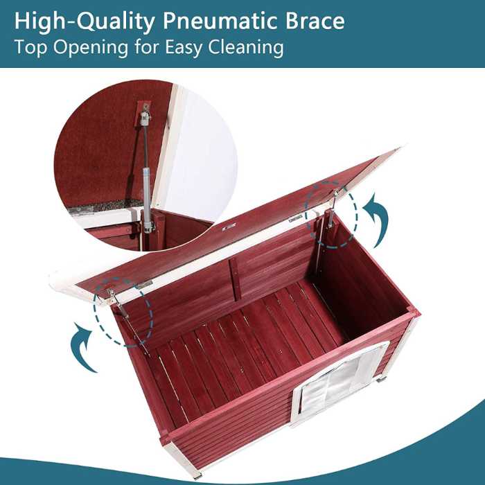 Petsfit Wooden Dog Houses