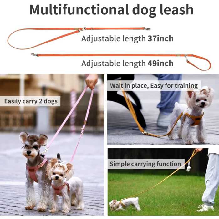 Puppytie No Pull Orange Dog Harness