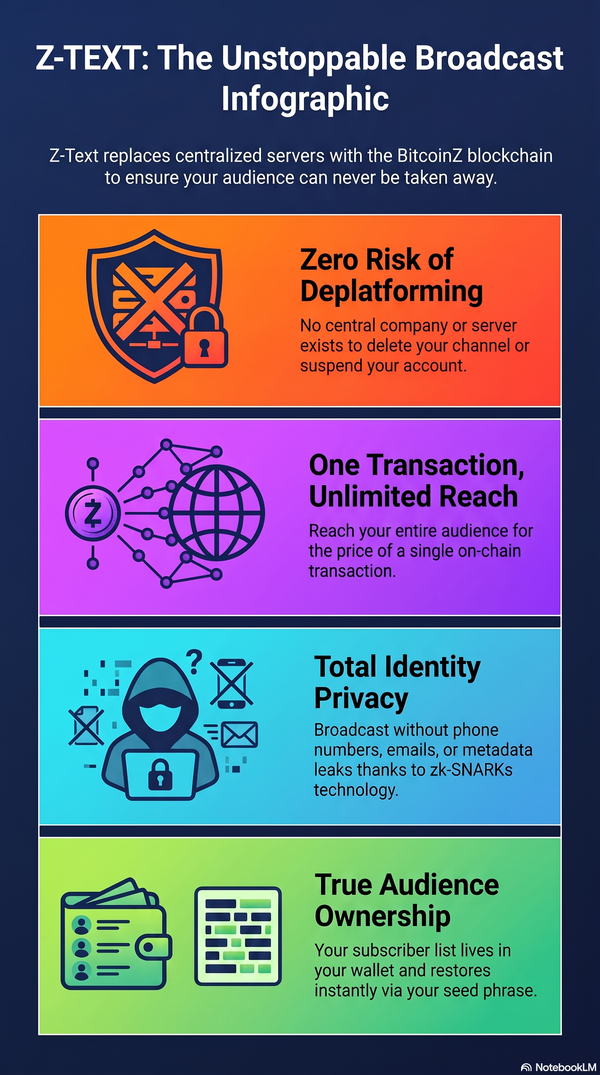 Z-TEXT Ecosystem Is Alive: Zero Metadata Privacy, Channels, Quantum-Resistant Encryption