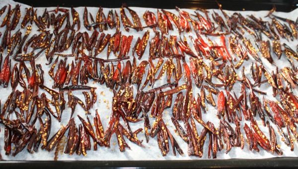 Homemade Chilli Flakes
