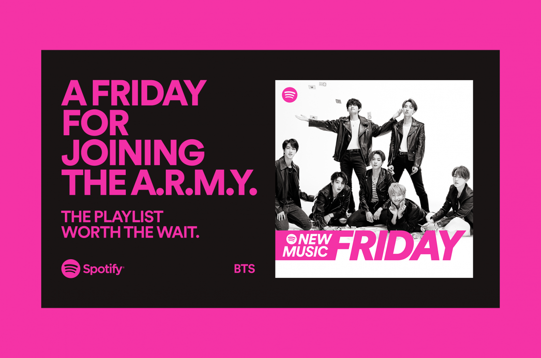 New Music Friday Spotify — еженедельные новинки музыки на Spotify