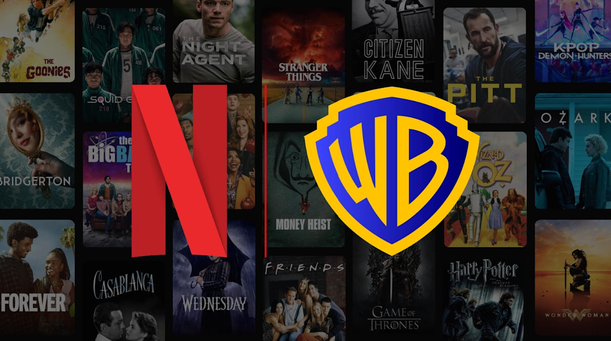 Объединение библиотек Netflix и Warner Bros.