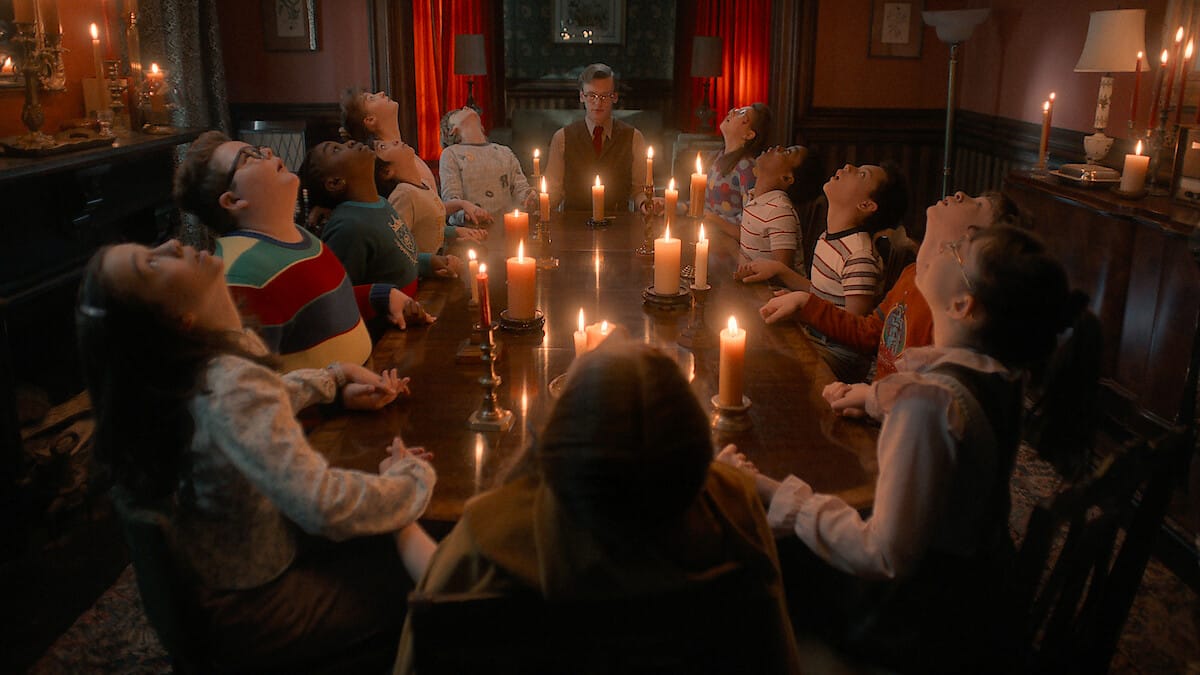 Кадр из финала «Очень странные дела»