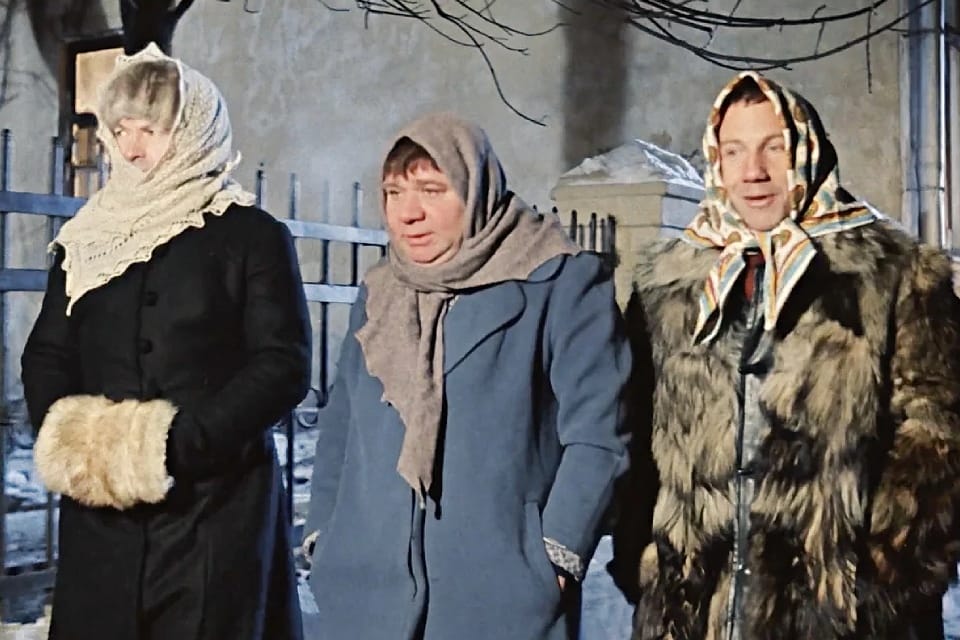 Кадр из фильма «Джентльмены удачи»