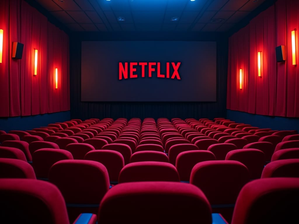 Netflix в кинотеатре