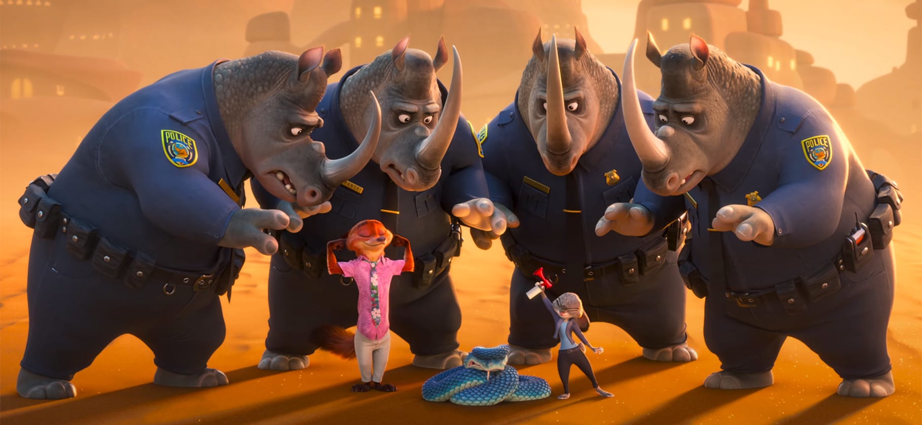 Кадр из фильма «Зверополис 2»