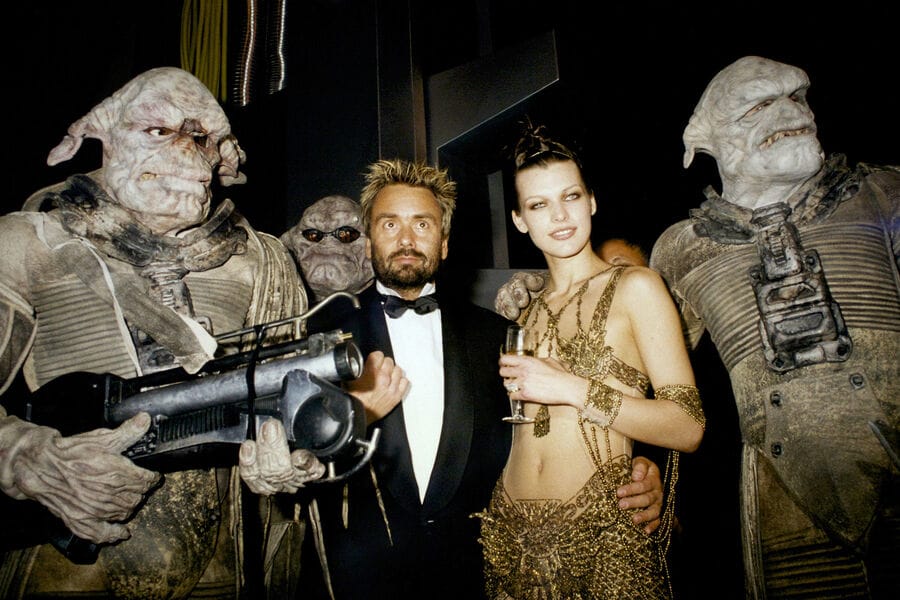 Люк Бессон и Милла Йовович