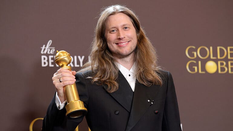 Людвиг Йоранссон c «Золотым глобусом 2026»