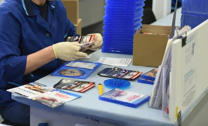 Производство на заводе «Сони ДАДС»