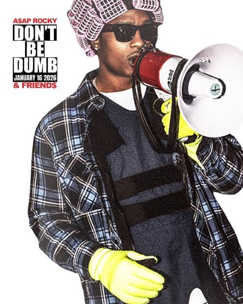Промо к альбому A$AP Rocky — Don’t Be Dumb
