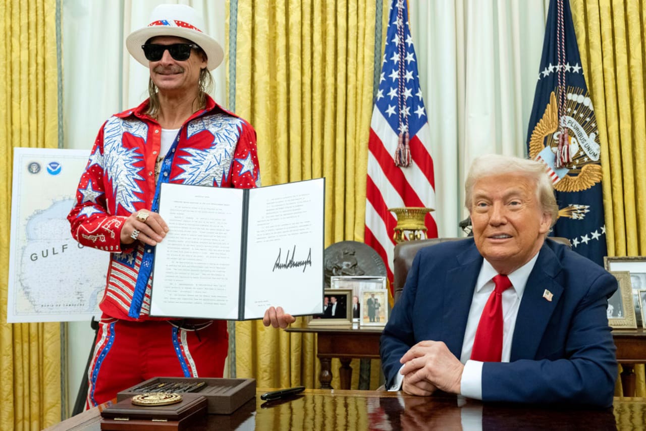 Кид Рок поддерживает Дональда Трампа