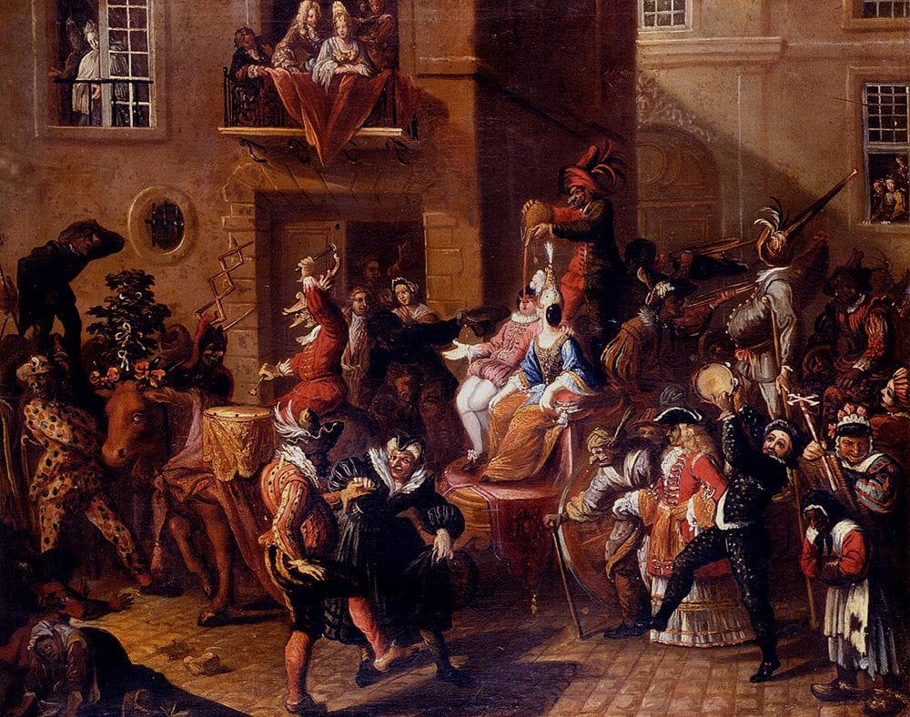 Средневековый карнавал в Венеции