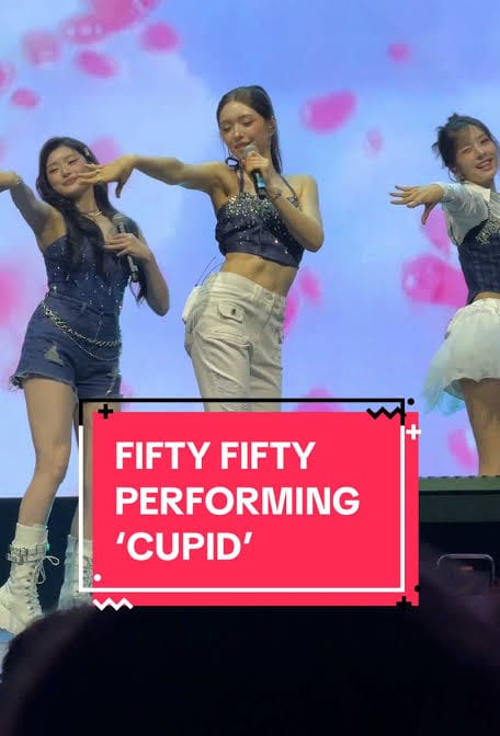 Вирусный танец группы Fifty Fifty «Cupid»