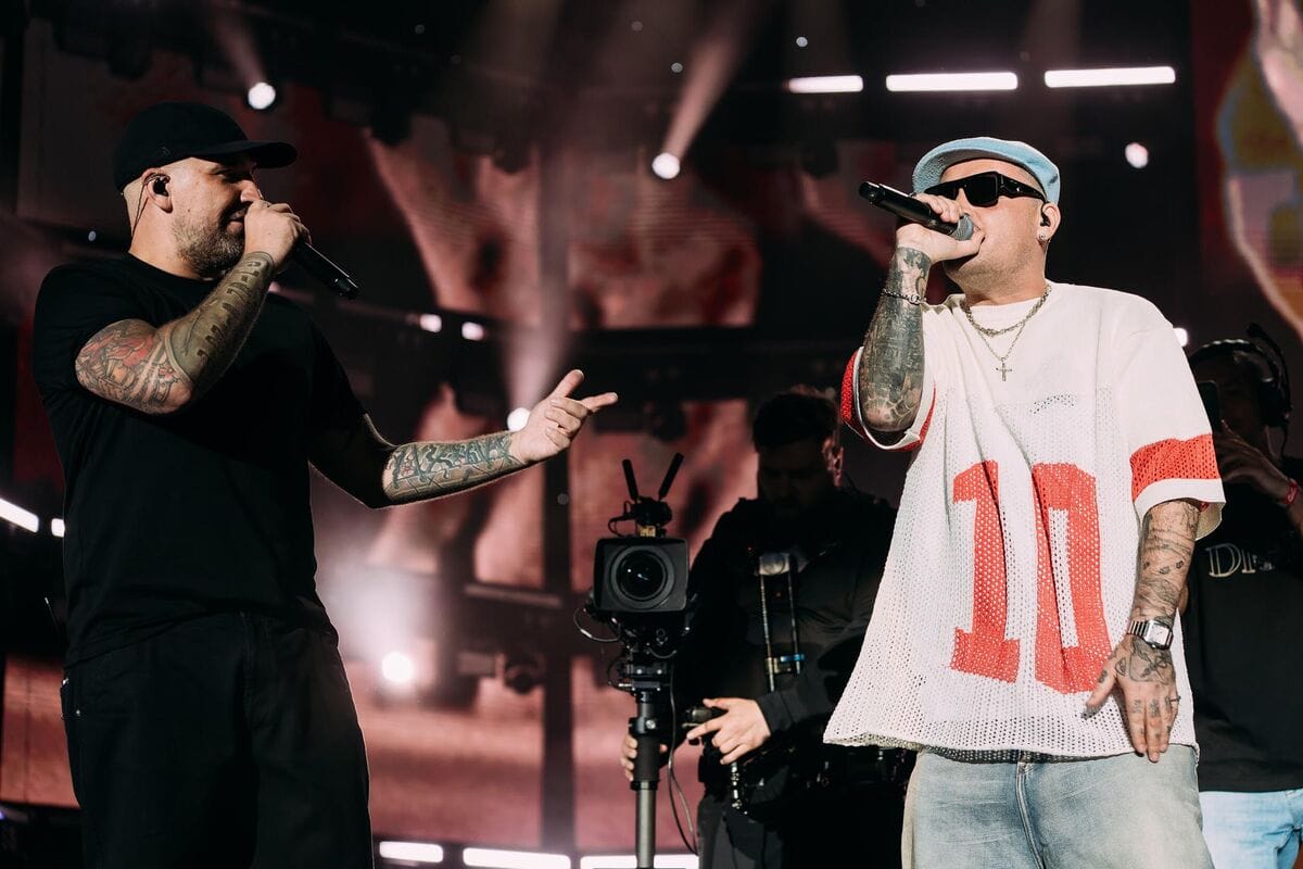 Выступление Басты и Гуфа