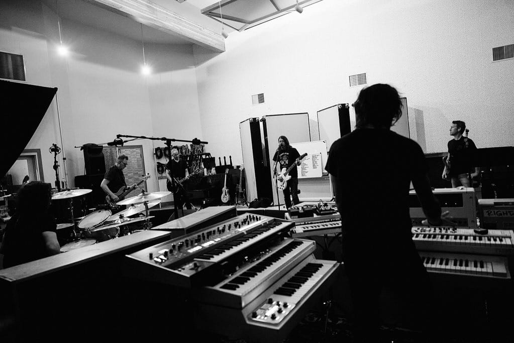 Foo Fighters на записи альбома «Your Favorite Toy»