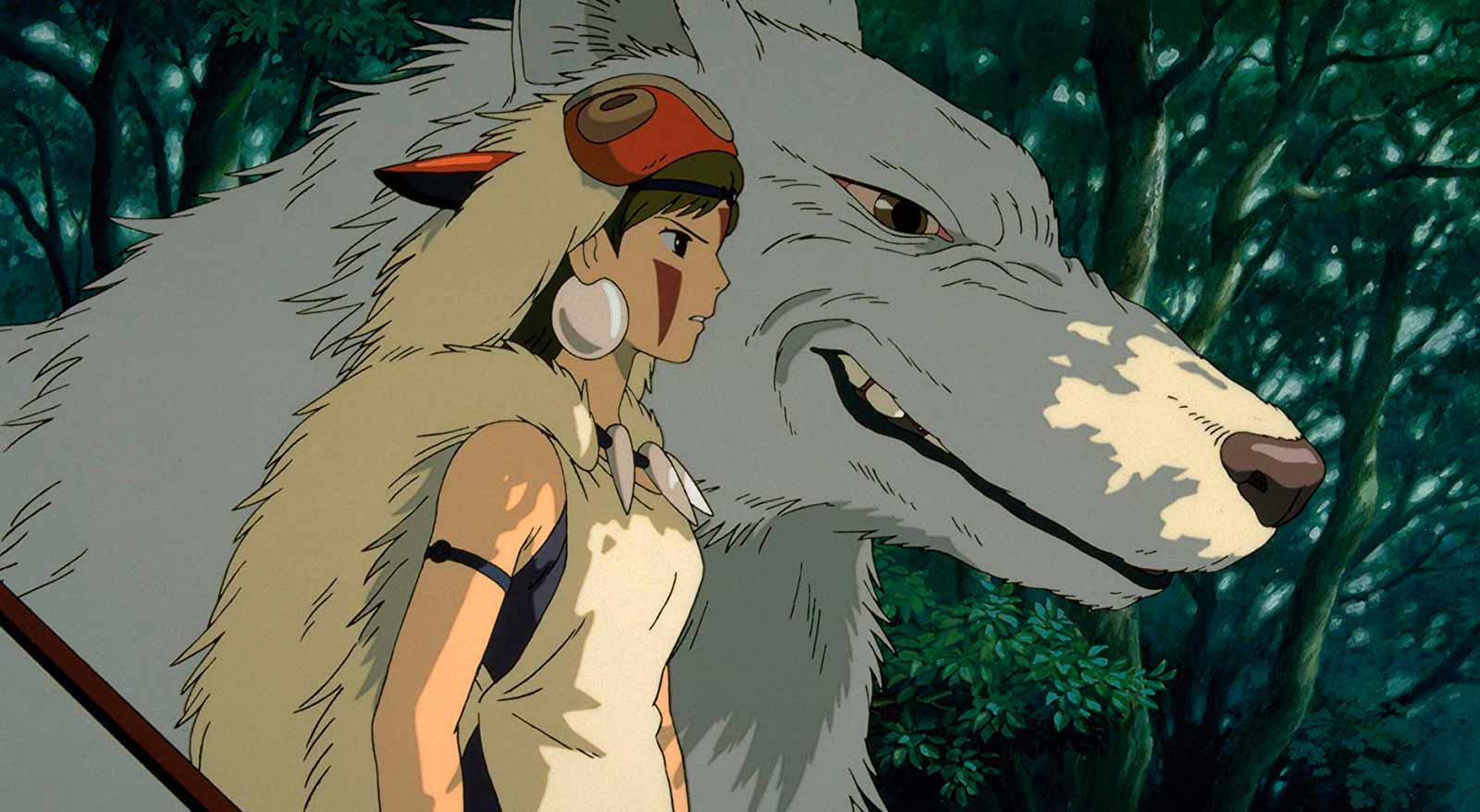 Кадр из мультфильма «Принцессы Мононоке»